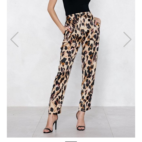 Nasty Gal Pants - Leopard Pants